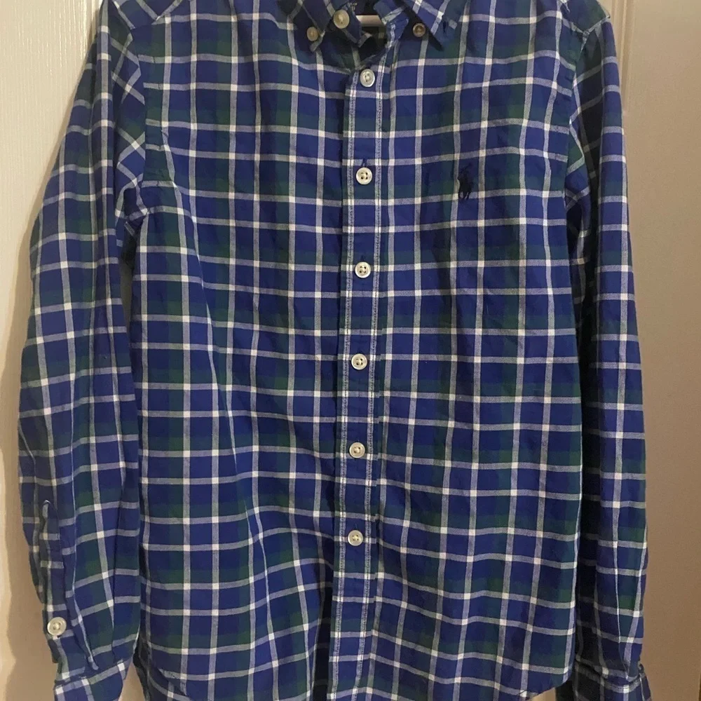 Ralph Lauren Plaid Button Down Shirt